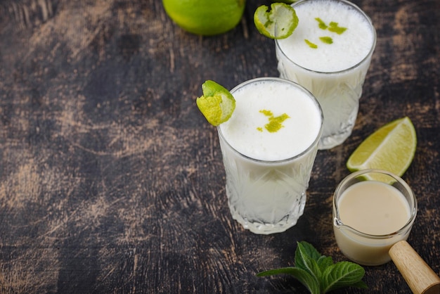 Limonade ou limeade blanche brésilienne