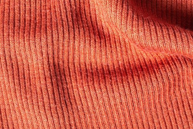 Linge de lit orange texture dégradée style courbe floue de tissu de luxe abstrait Linge de lit froissé et fond d'ombres gris foncé