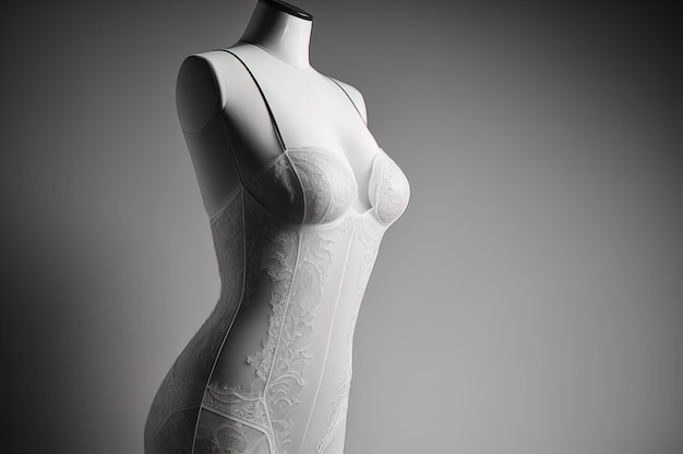 La lingerie sensuelle sur un mannequin ai génératif