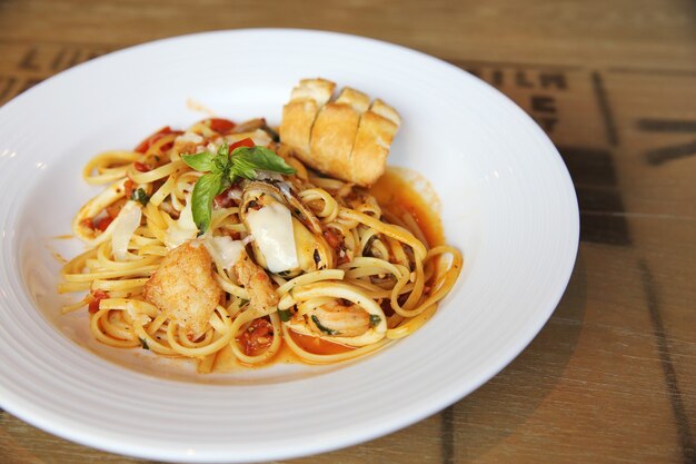 Linguine aux fruits de mer