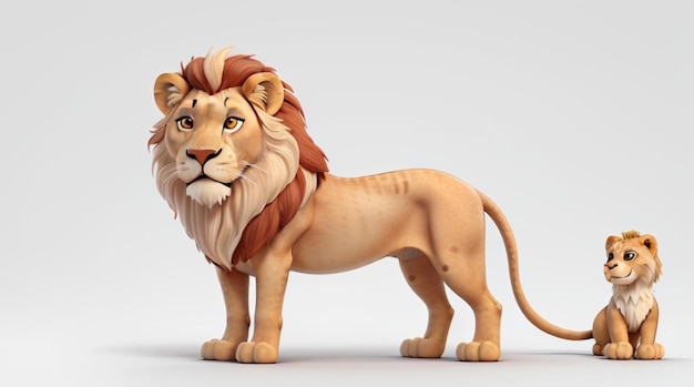 Lion 3D