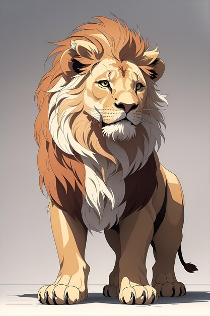 Lion Illustration