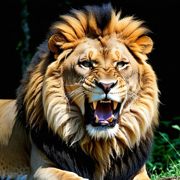 Le lion à l'intérieur Explorant la majesté et le courage des hybrides de lions humains