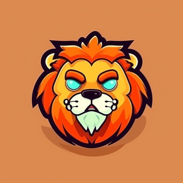 Lion, Visage Clipart