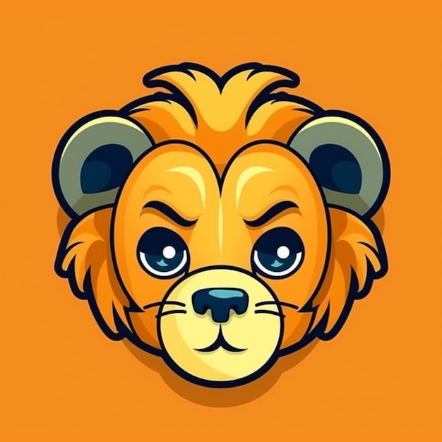 Lion, Visage Clipart