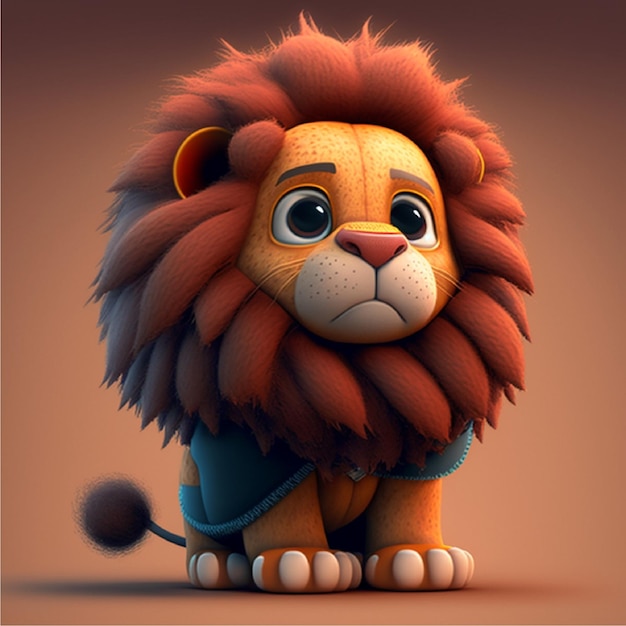 LIONS 3D MIGNONS