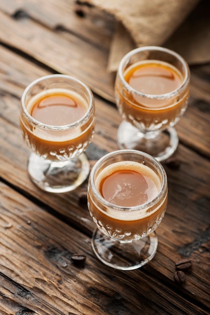 Liqueur de café forte