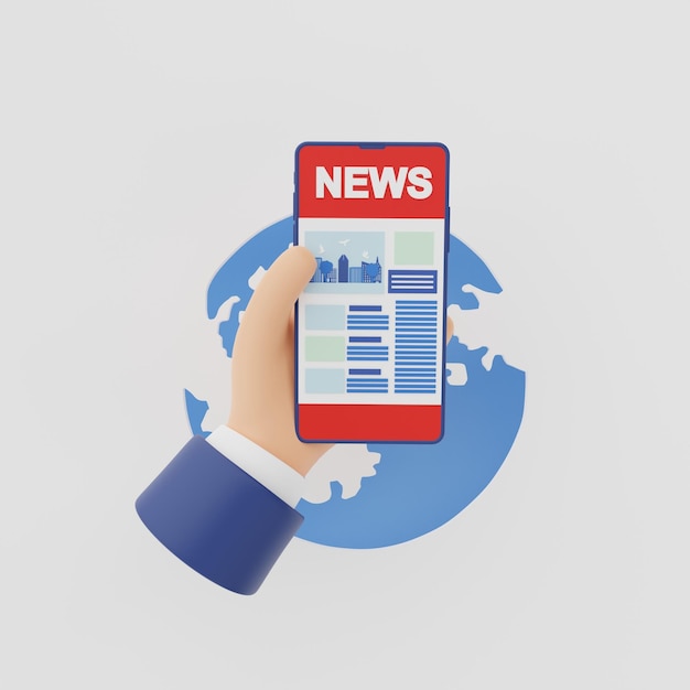 Lire le concept de l'application mobile d'actualités