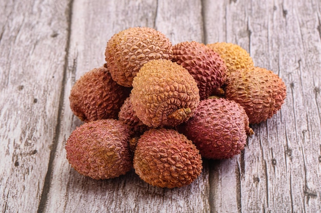 Litchi aux fruits exotiques sucrés tropicaux