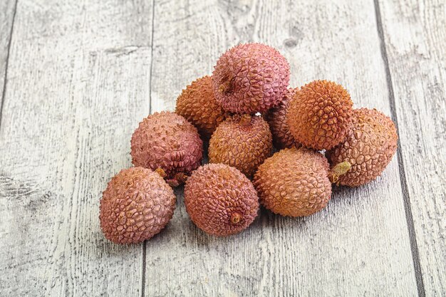 Litchi aux fruits exotiques sucrés tropicaux