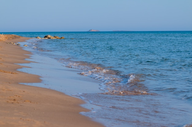 Littoral et eau bleue