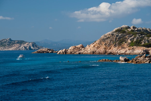 Le littoral de l'île Budelli