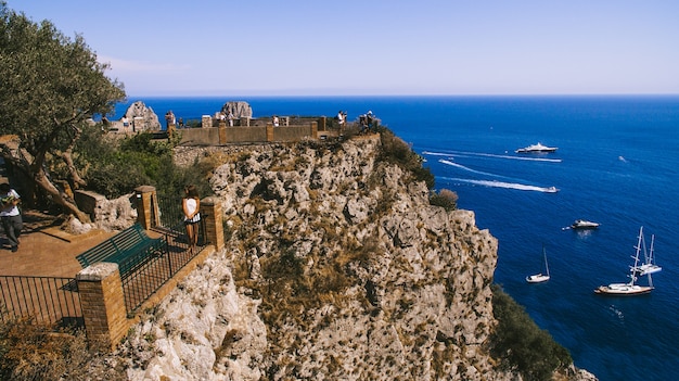 Le littoral de l&#39;Italie est de l&#39;air