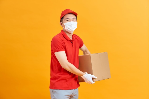 Livraison de marchandises pendant la prévention du coronovirus, Covid-19