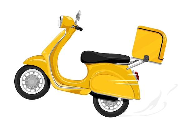 La livraison de motos png illustration logistique à fond transparent