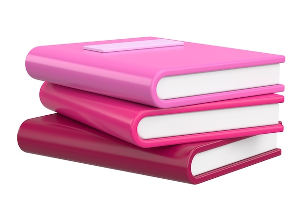 Le livre 3D Book Stack est une illustration 3D.