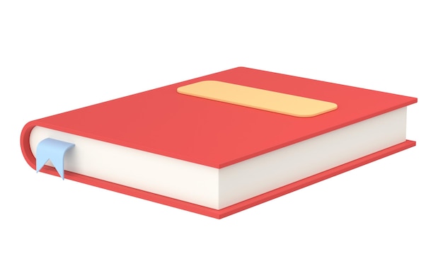 Le livre 3D Notebook illustration 3D