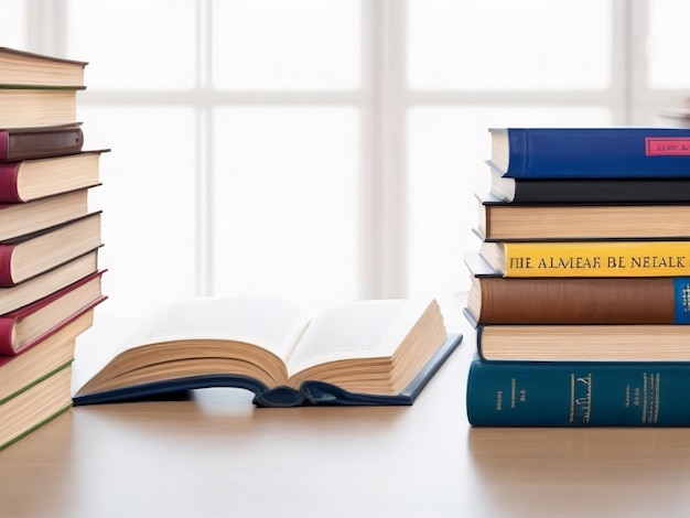 livre à la bibliothèque retour à l'école