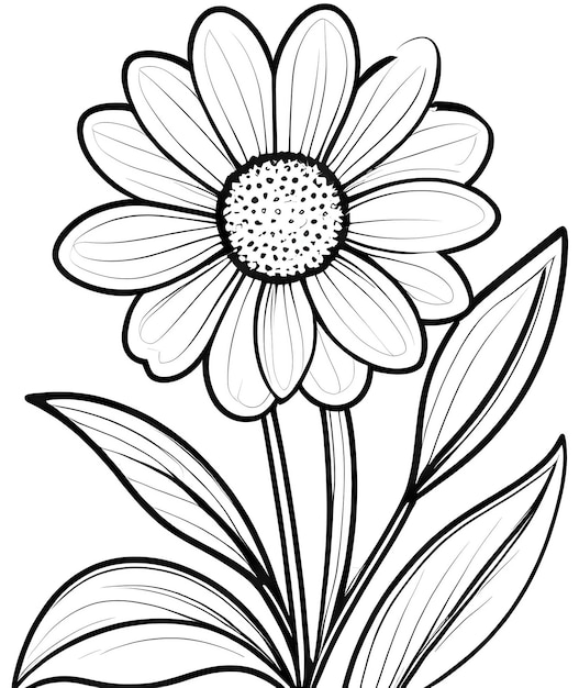 livre de coloriage pour enfants de belles fleurs livre de coloration contre le stress contour motif floral