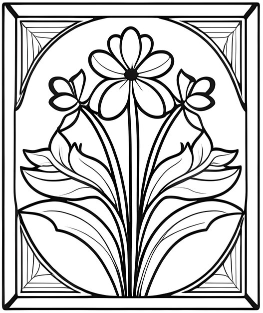 livre de coloriage pour enfants de belles fleurs livre de coloration contre le stress contour motif floral