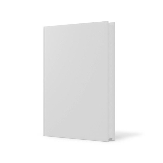 Livre sur fond blanc