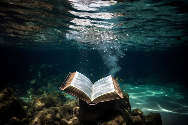 Le livre de la magie de l'eau génère ai