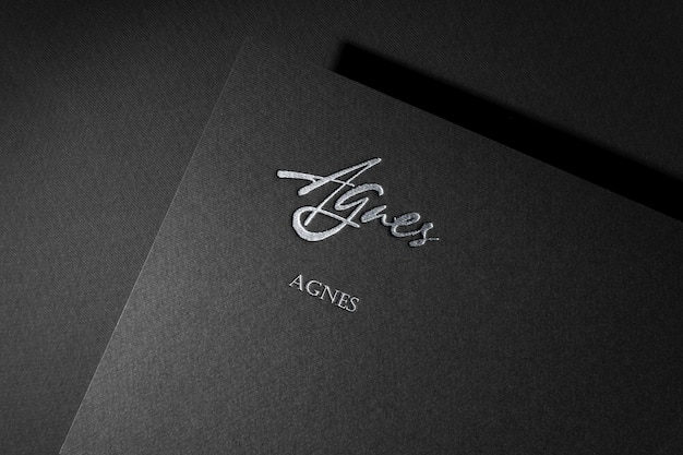 Livre noir avec le nom agas par aenes