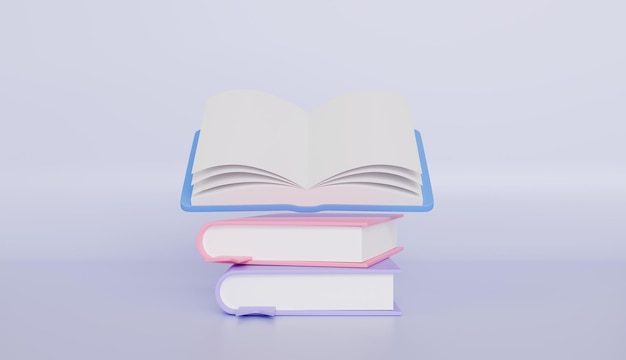 livre ouvert fond bleu pages blanches lecture éducation littérature connaissance étude