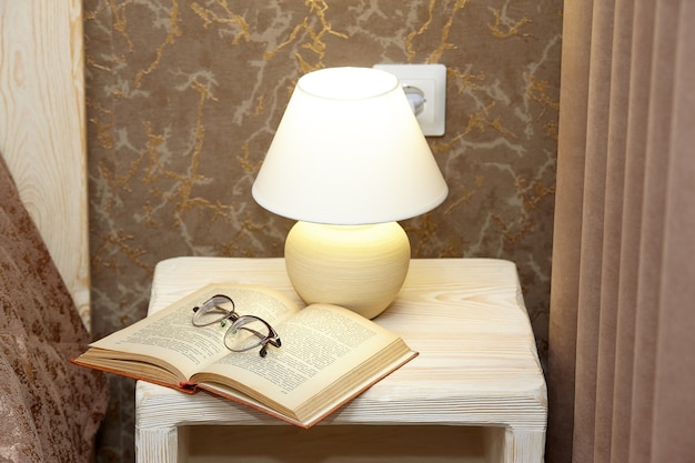 Lampe de chevet design Livre Ouvert