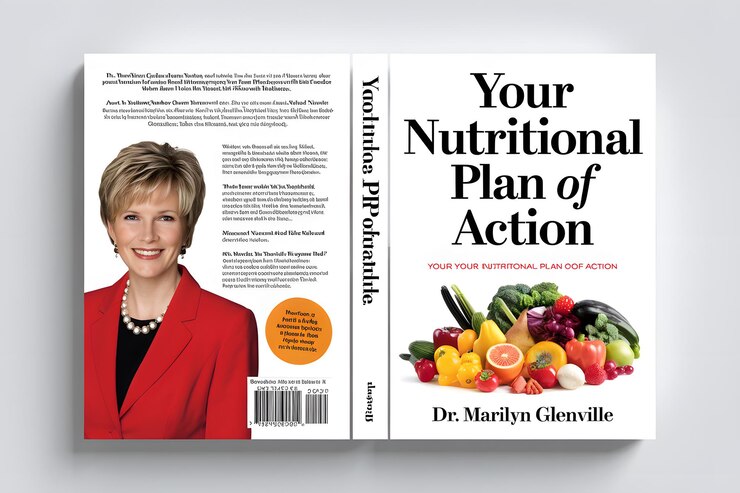 Photo un livre qui dit votre plan d'action sain