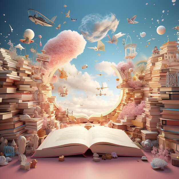 Les livres ouvrent l'imagination