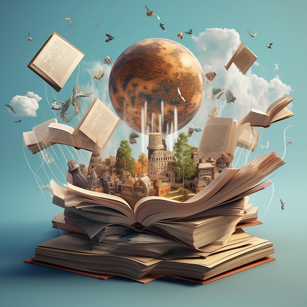 Les livres ouvrent l'imagination