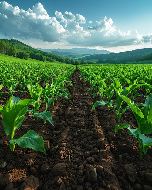 Photo logiciel d'analyse de l'arrière-plan pour l'agriculture de précision