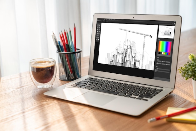 Logiciel de conception architecturale moderne pour les entreprises d'architecte