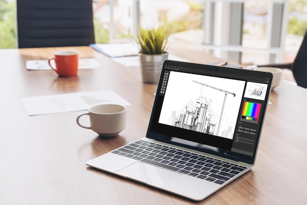 Logiciel de conception architecturale moderne pour les entreprises d'architecte