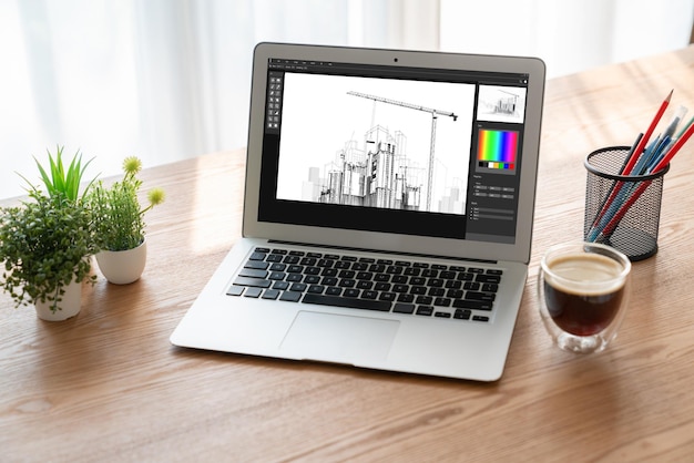Logiciel de conception architecturale moderne pour les entreprises d'architecte