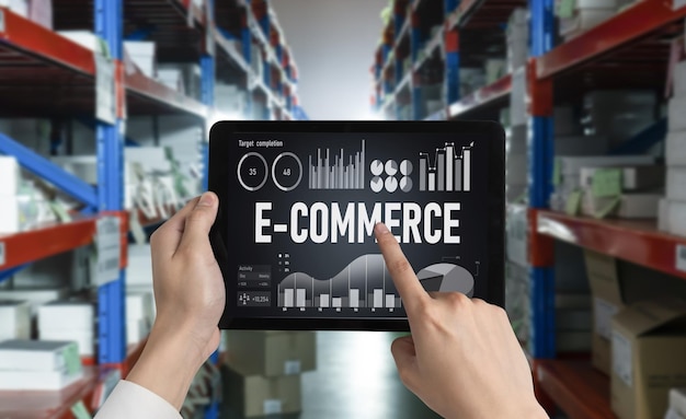 Le logiciel de données de commerce électronique fournit un tableau de bord moderne pour l'analyse des ventes au commerce de détail en ligne