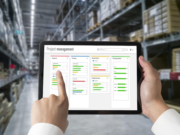 Logiciel de planification de projet pour la gestion de projets d'entreprise à la mode