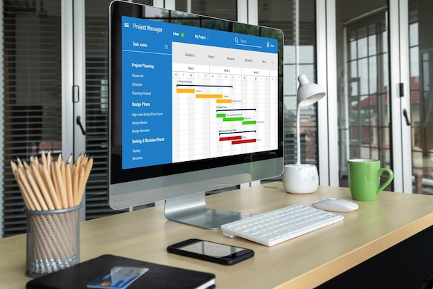 Logiciel de planification de projets pour la gestion de projets d'entreprise à la mode