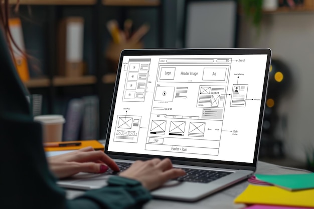 Les logiciels de conception de sites Web fournissent un modèle dynamique pour les activités de vente au détail en ligne