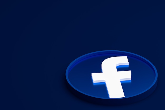 Logo 3D Facebook