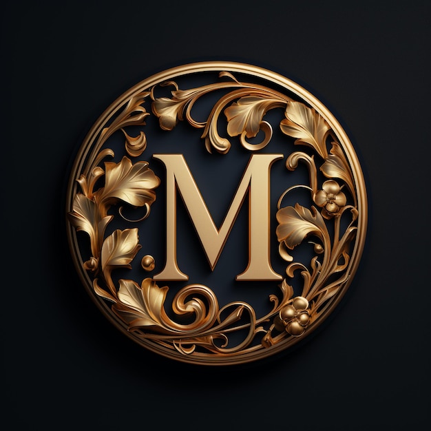 Photo logo de l'alphabet m