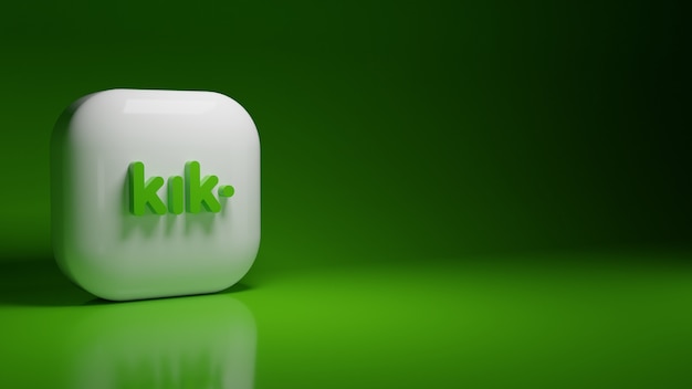 Logo de l'application kik 3D