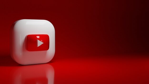 Logo de l'application youtube 3D