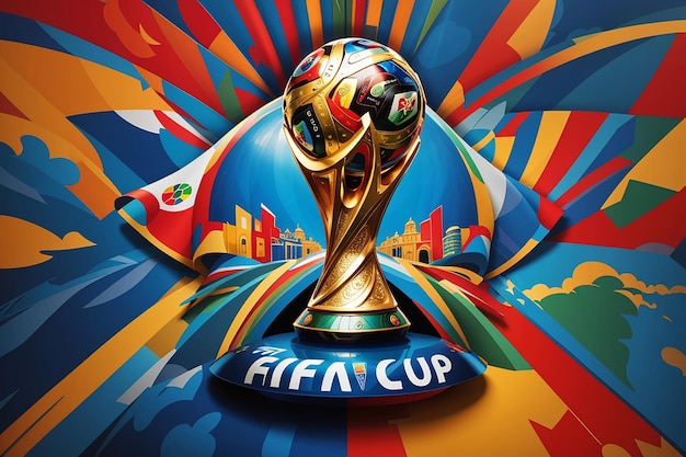 Le logo de la coupe du monde de la FIFA