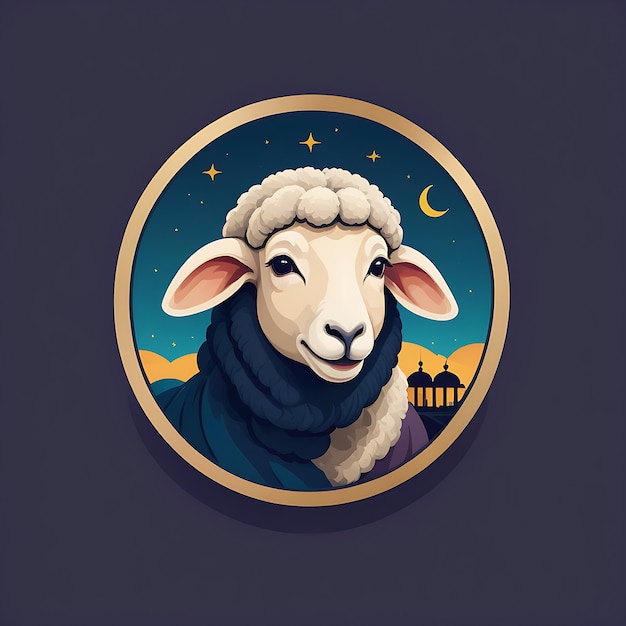 Le logo du mouton d'Eid