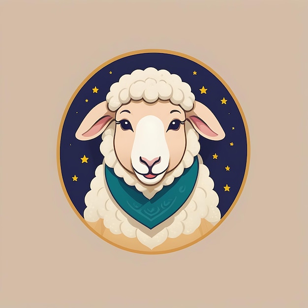 Le logo du mouton d'Eid