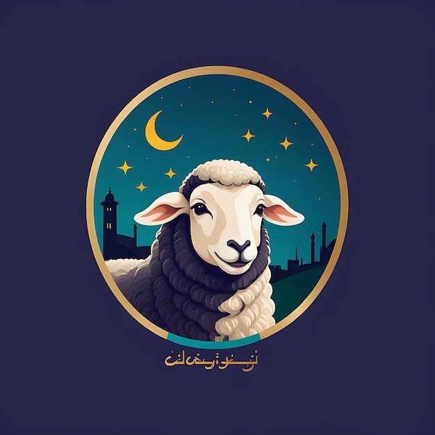 Le logo du mouton d'Eid