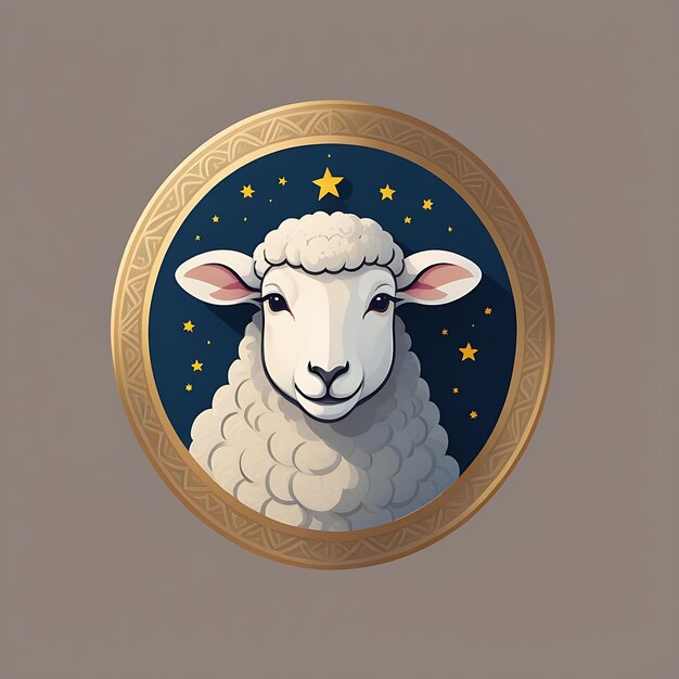 Le logo du mouton d'Eid