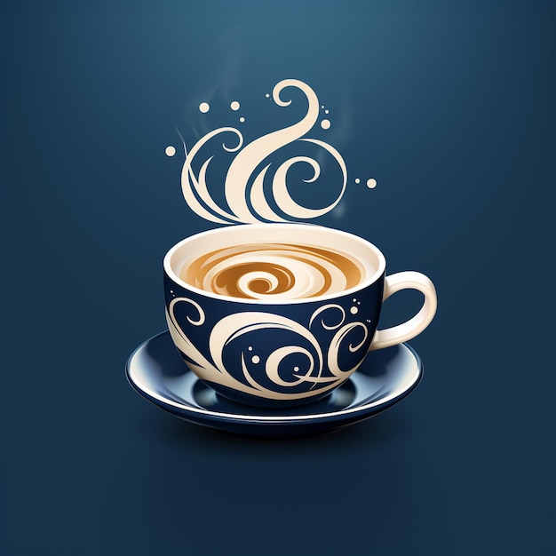 logo du produit du café